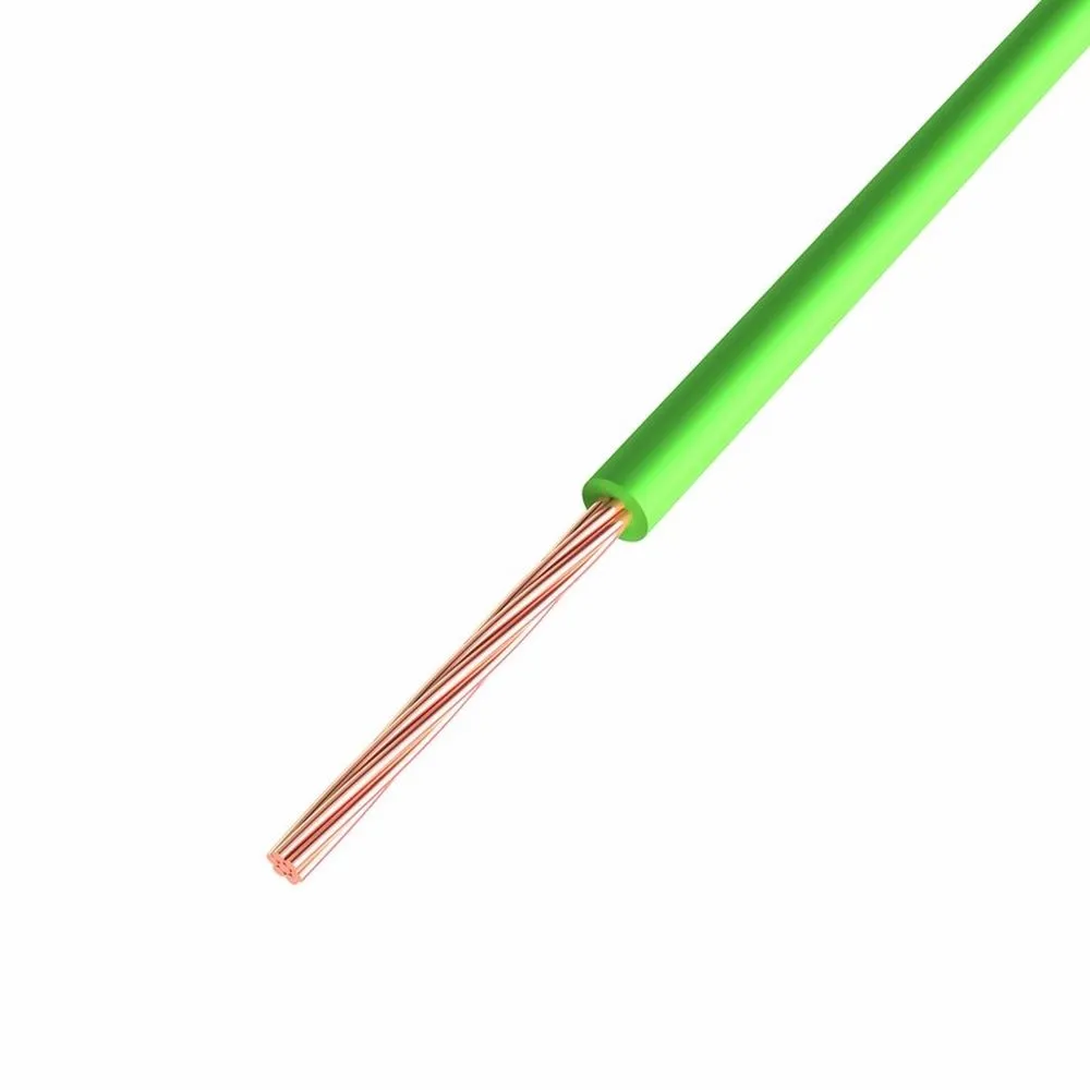 Провод ПГВА REXANT 1х0.75 мм, Cu, зеленый, бухта 200 м REXANT 0165031