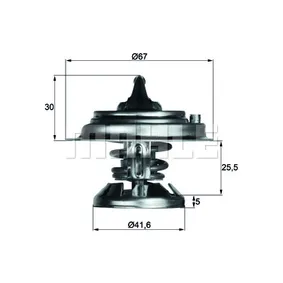 Термостат KNECHT/MAHLE TX 29 80D