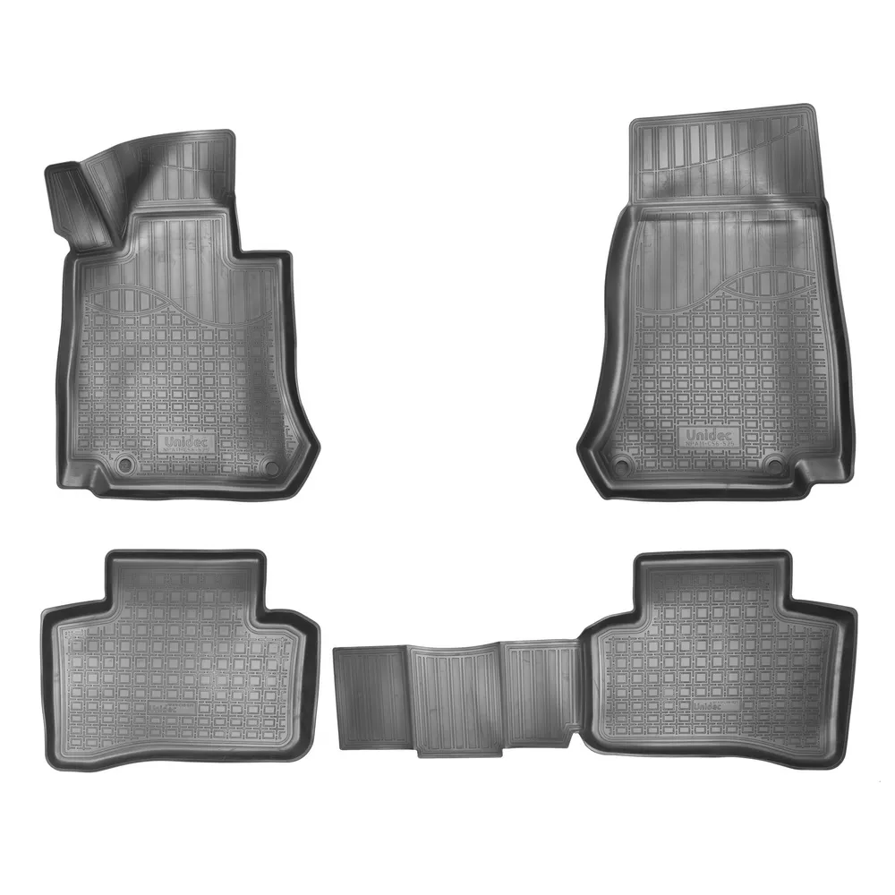 Коврики салонные для Mercedes-Benz GLC (X253) 3D (2015)\ Mercedes-Benz GLC Coupe (C253) 3D (2016) NORPLAST NPA11-C56-525