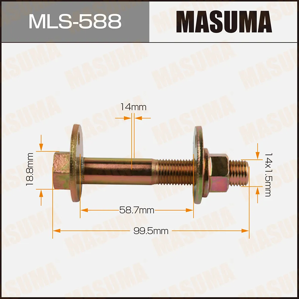Болт эксцентрик Suzuki MASUMA MLS-588