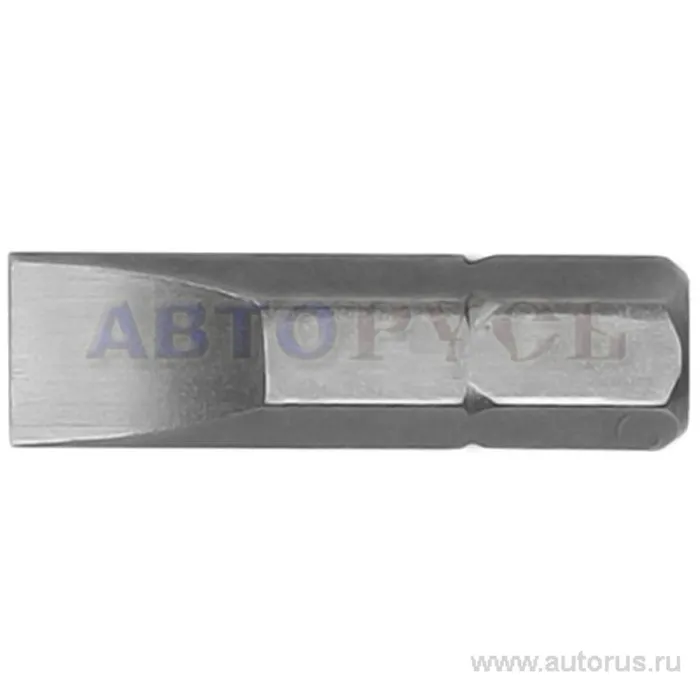 Бита 1/4 шлиц, 0,8x5,0 мм, 25 мм S2 материал JONNESWAY D125F5008A
