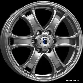 Диск литой R18 7.5J 6x114.3/66.1 ET30 КИК Балеар Дарк платинум 71539