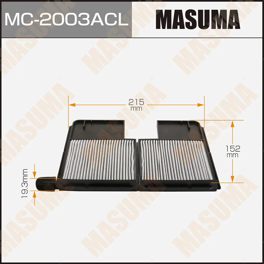 Фильтр салона MASUMA MC-2003ACL