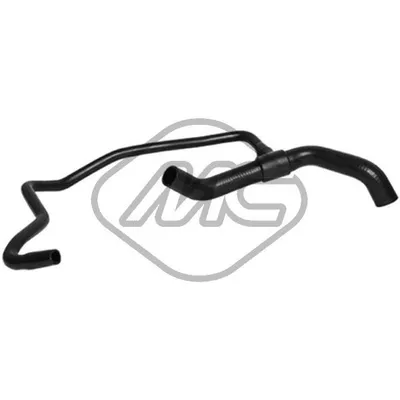 Патрубок радиатора FIAT METALCAUCHO 07731