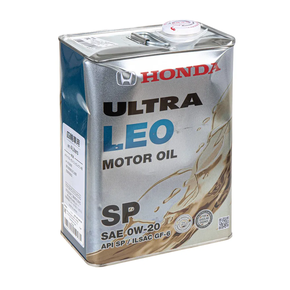Масло моторное HONDA ULTRA LEO SP/GF-6 0W-20 4 л УЦЕНКА! 08227-99974HMR-N9