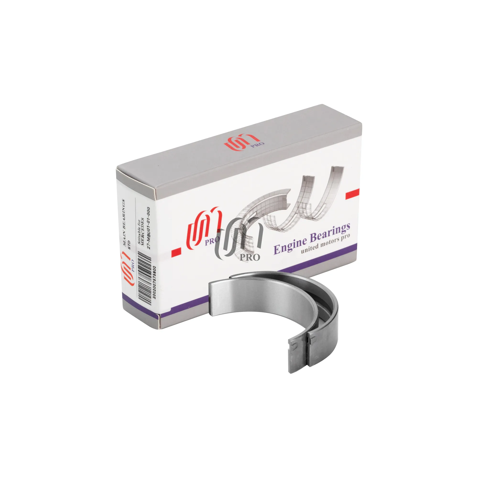 Вкладыши коренные MB OM611.960-962 980-981 (на 1 шейку) UM UNITED MOTORS UMPRO 27MBU0101000