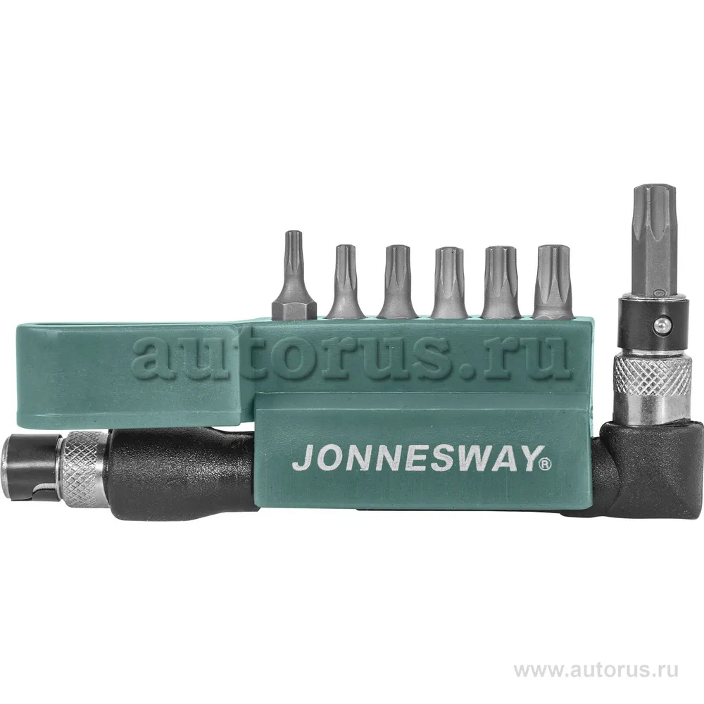 Комплект вставок Торкс T10-T40,  8пр. JONNESWAY S08H2S8S