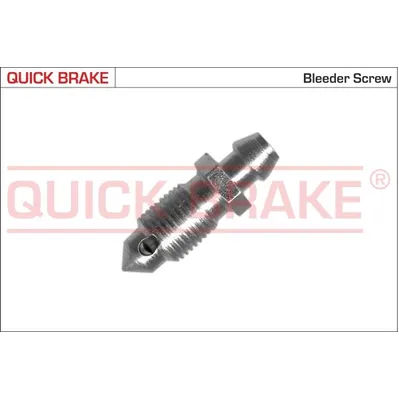 Штуцер для прокачки тормозов QUICK BRAKE 0016