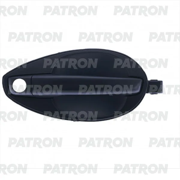 Ручка двери наружн передн прав Hyundai Tiburon 03-08 (черн) PATRON P200205R