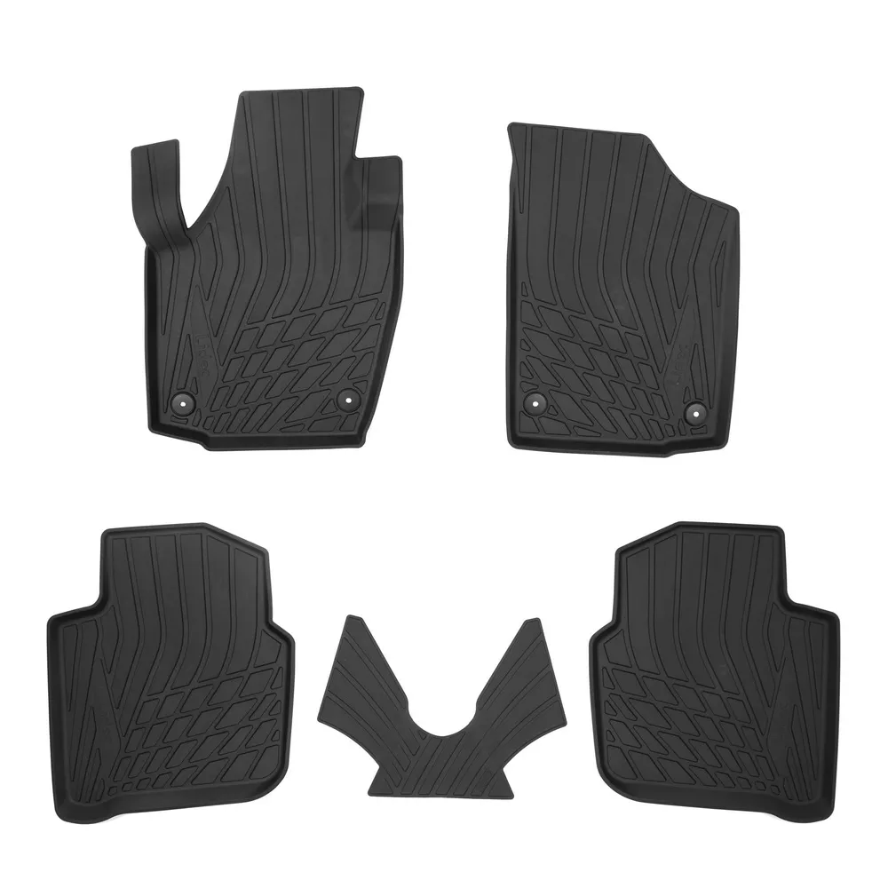 Коврики салонные литьевые для Skoda Rapid (NH) 3D (2013) NORPLAST NP11-LdC-81-650