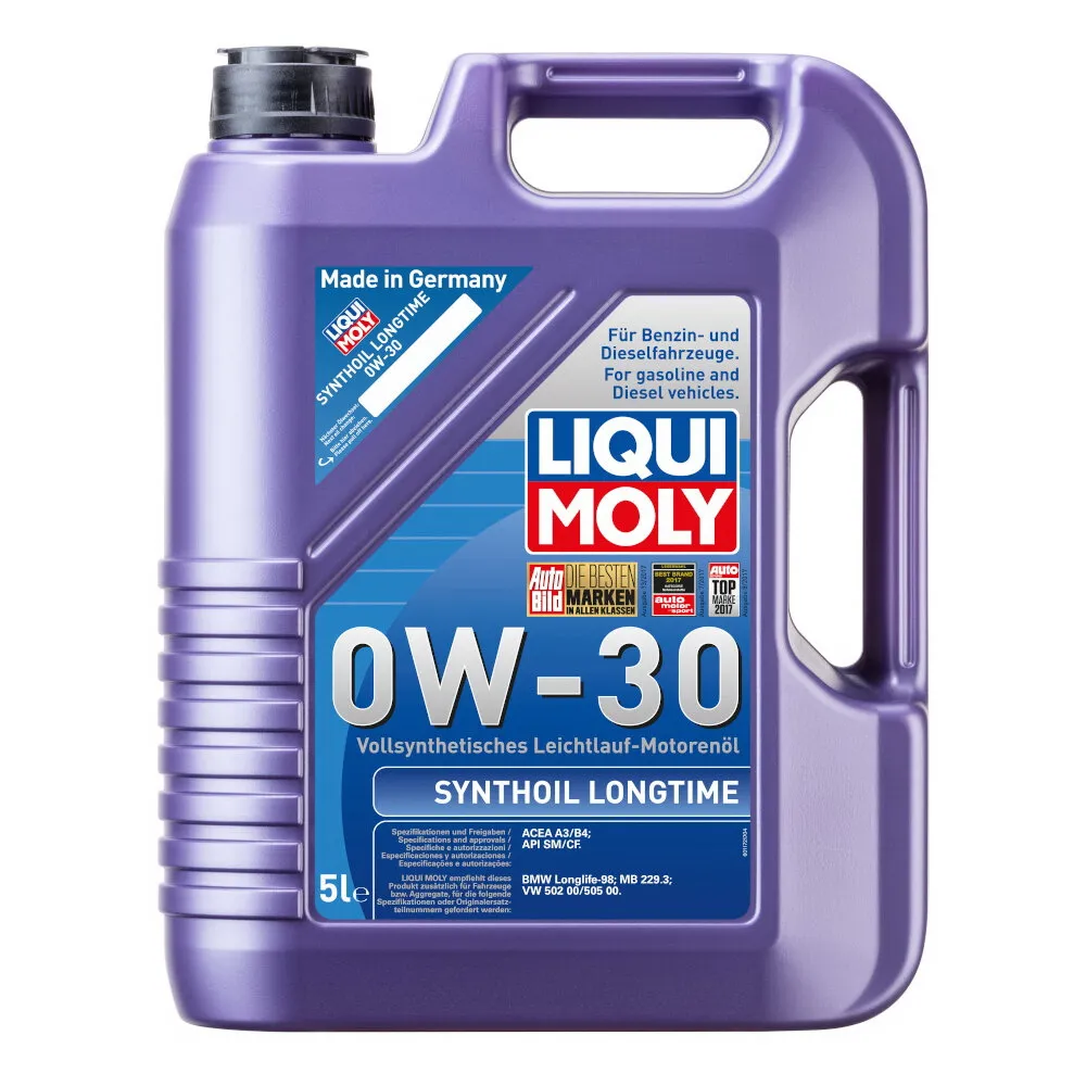 Масло моторное LIQUI MOLY Synthoil Longtime 0W-30 5 л  8977 / 1172