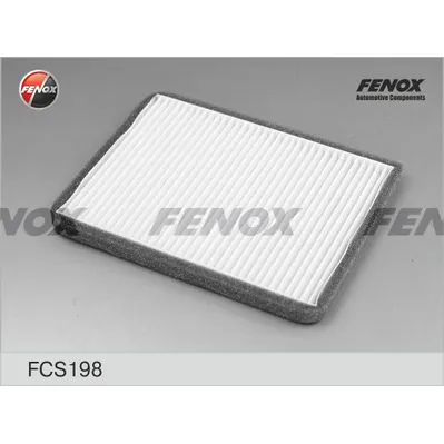 Салонный фильтр RENAULT MEGANE 96-03 1.4-2.0, 1.9TDI FENOX FCS198