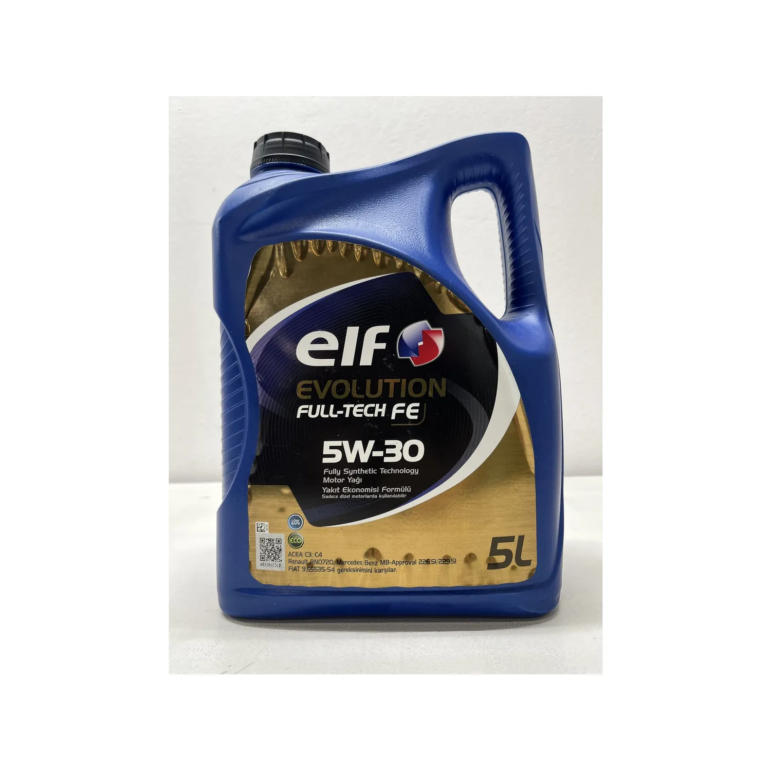 Масло ELF EVOLUTION Full-Tech FE 5W30 мот син (5 л) 213935, Уценка
