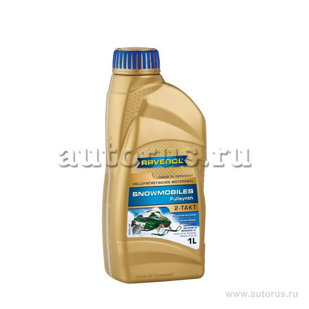 Масло моторное Ravenol Snowmobiles Fullsynth 2-Takt синтетическое 1 л 1151310-001