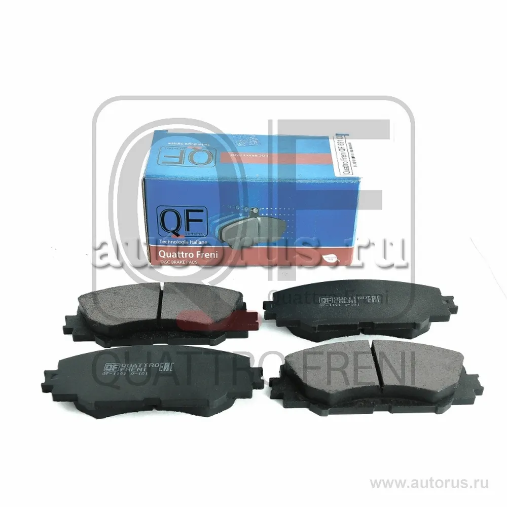 КОЛОДКИ ТОРМОЗНЫЕ FR БЕЗ ДАТЧИКА TOYOTA AURIS COROLLA (E12J E12T) RAV4 III
