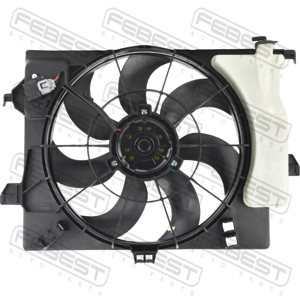 Вентилятор системы охлаждения двигателя в сборе FEBEST 12650-001