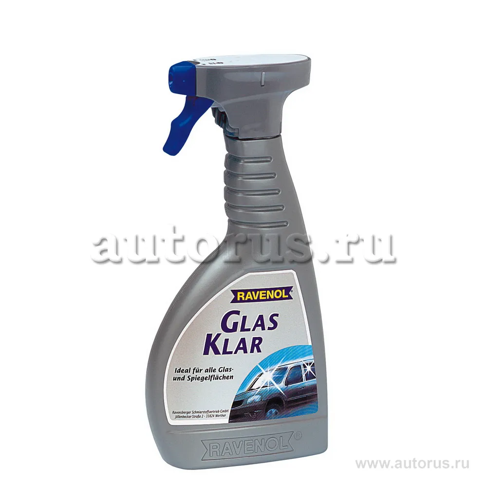 Очиститель стекол RAVENOL Glasklar (0,5л) 1360025-500 (4014835300774)