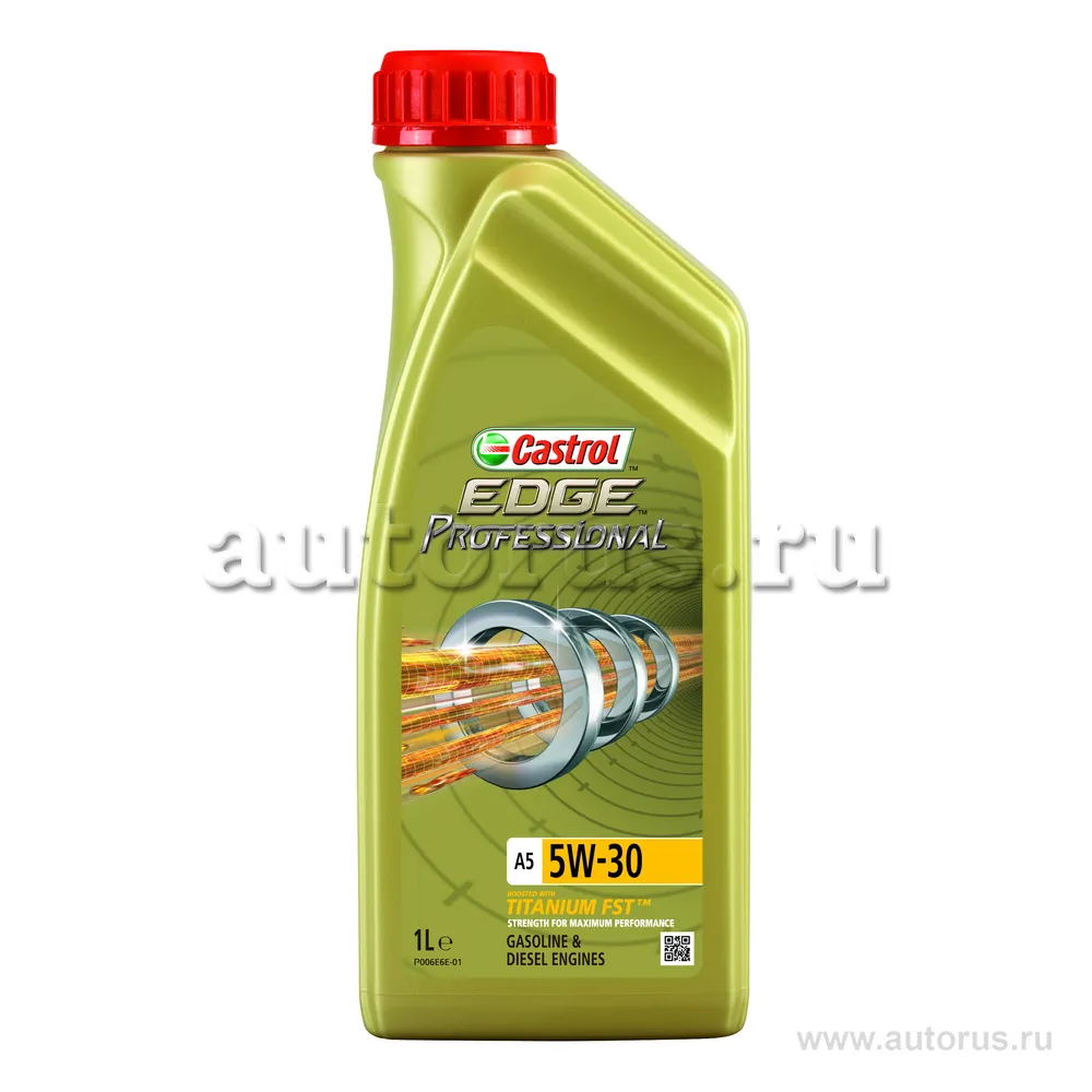Масло моторное CASTROL EDGE Professional A5 5W-30 синтетическое 1 л 156F9D