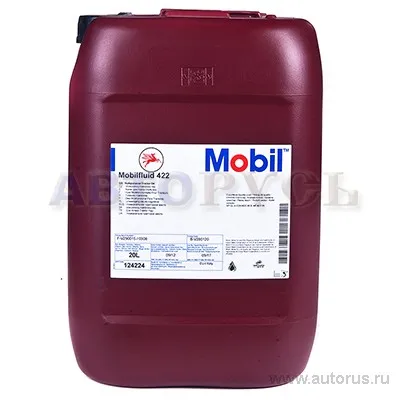 Масло трансмиссионное Mobil Mobilfluid 422 20 л 124224
