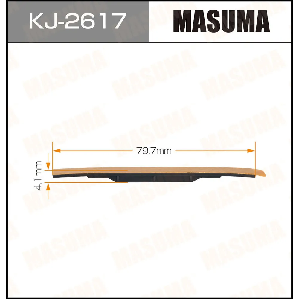 КЛИПСА ПЛАСТИКОВАЯ MASUMA MASUMA KJ2617