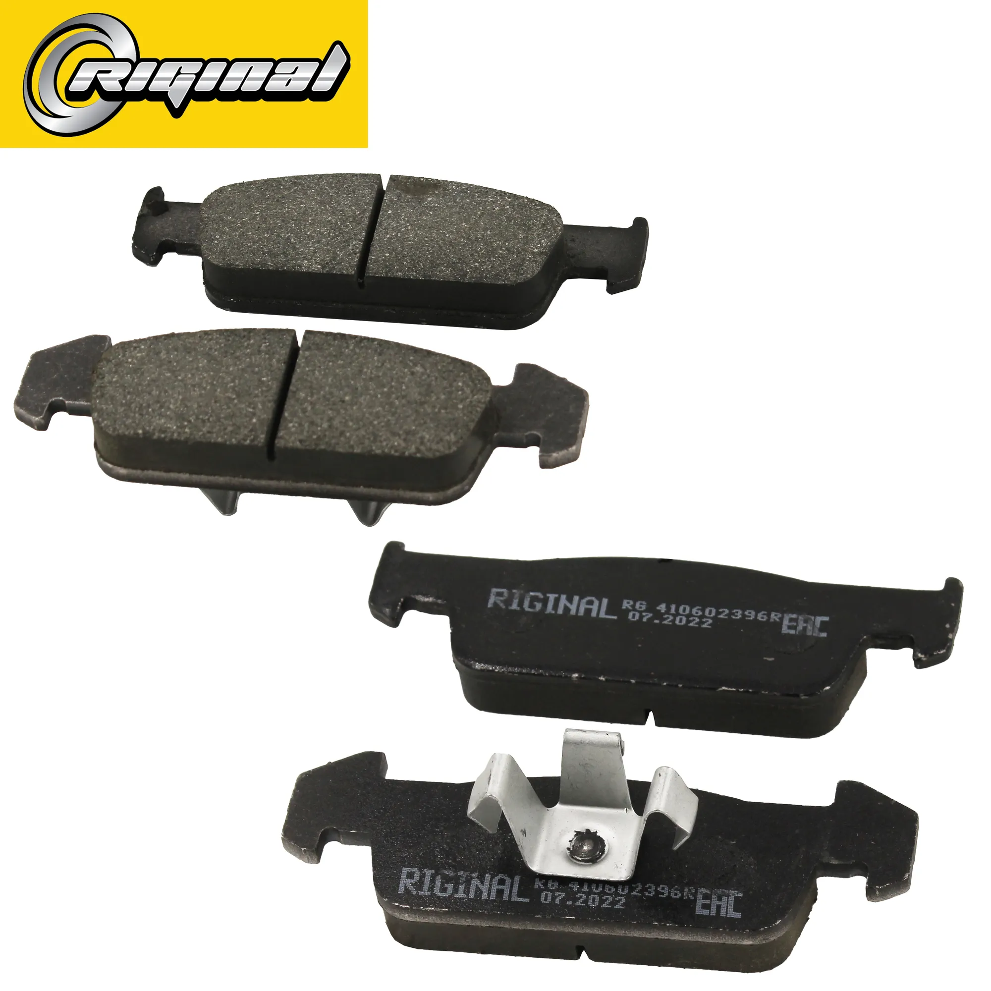 Колодка тормозная передняя (кт.4шт.) для а/м Renault Logan II/Sandero II/Vesta Cross Riginal RG410602396R