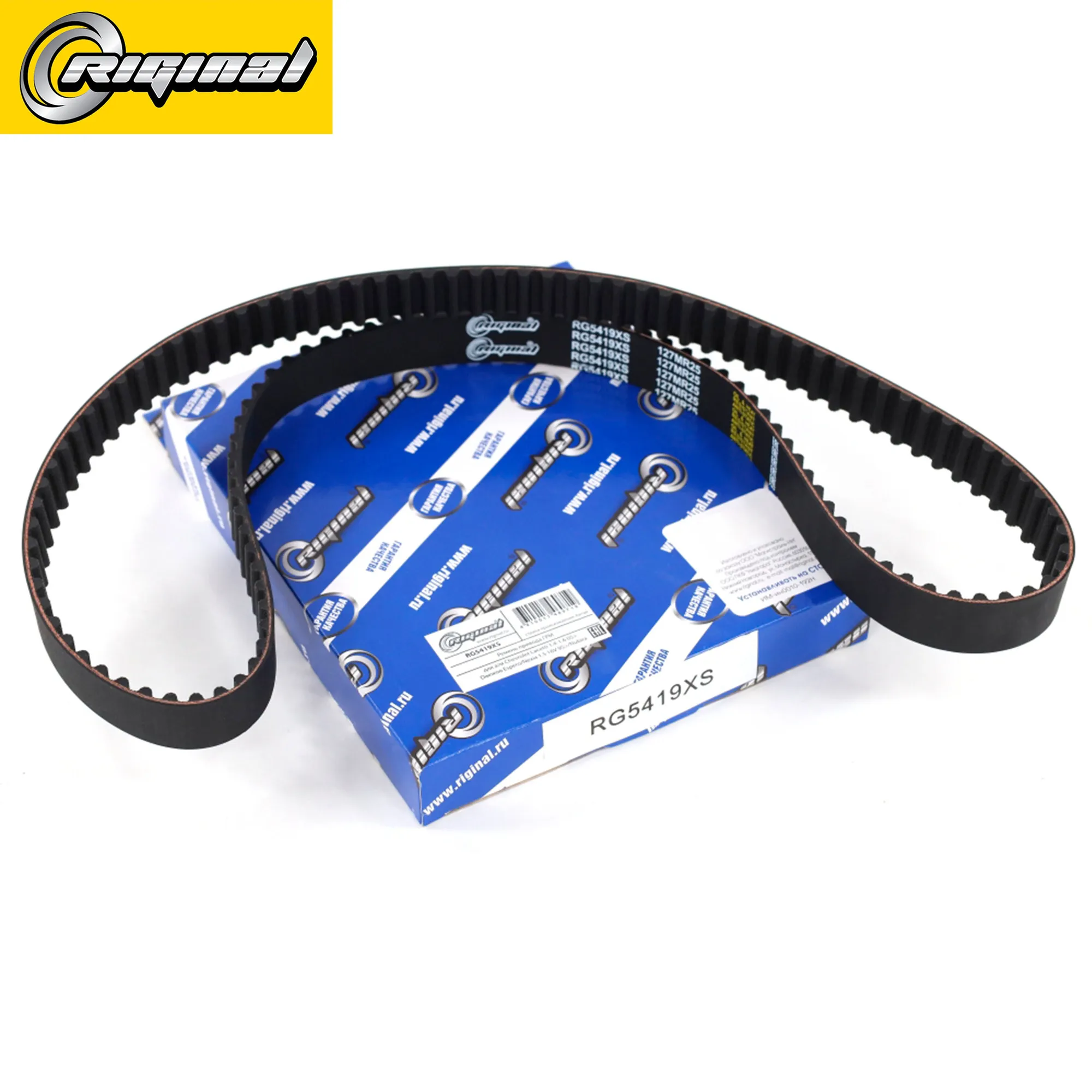 Ремень ГРМ для а/м Chevrolet Lacetti 1.4-1.6/Daewoo Espero/Nexia 1.5 16V/Nubira 1.6 16V Riginal RG5419XS