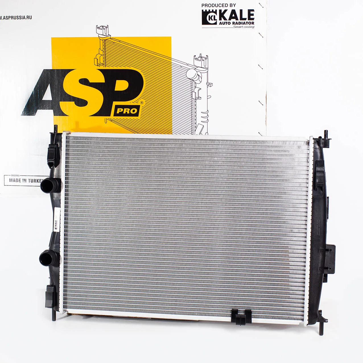 Радиатор охлаждения Nissan Qashqai (06-) 2.0i AT паяный ASP AL10468