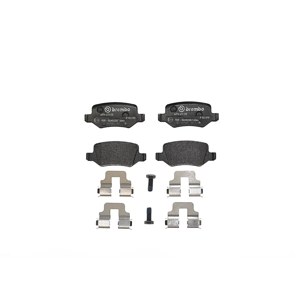 Колодки тормозные MERCEDES W168/W169/W245/W414 VANEO задние BREMBO P50090