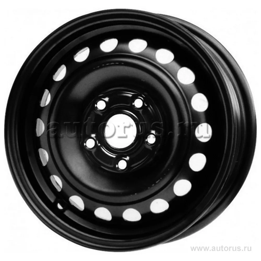 Диск штампованный R17 7.5J 5x108/63.3 ET52.5 Magnetto 17001 AM Black 17001bk