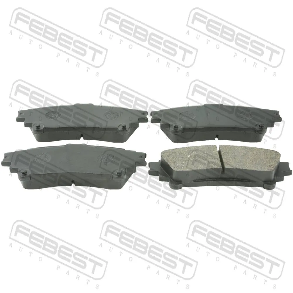 Колодки тормозные задние TOYOTA MARK X GRX13# 2009.10-2019.12 [JP] FEBEST 0101-GGL15R