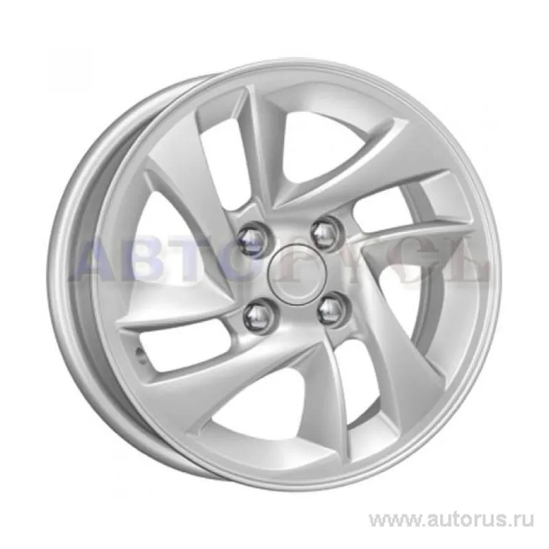 Диск литой R14 5.5J 4x98/58.6 ET35 КИК Granta-Liftback сильвер 18209