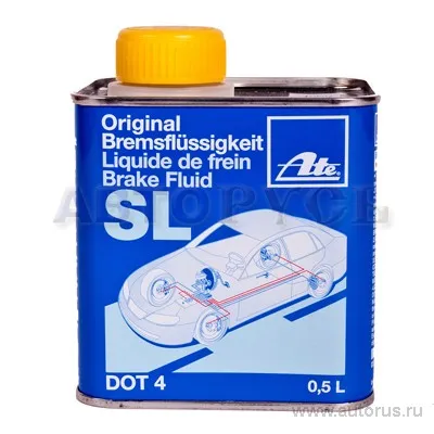 Жидкость тормозная ATE Universal DOT4 0,5 л 03.9901-5801.2