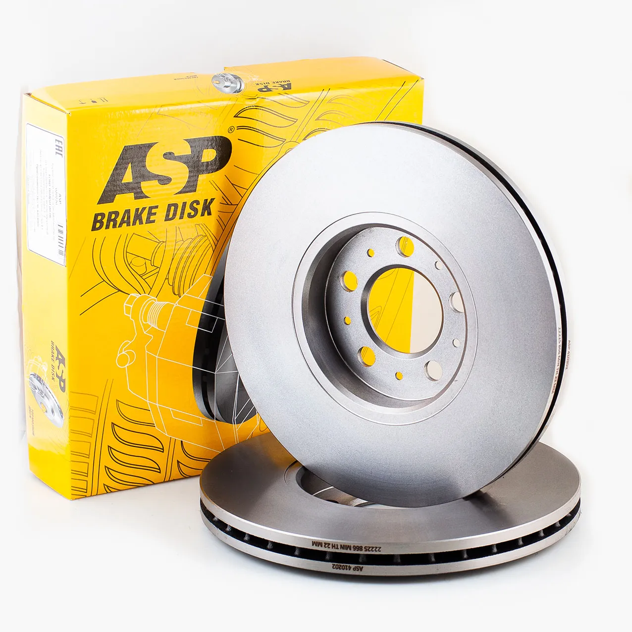 Диск тормозной передний AUDI A3, VW BORA/GOLF 1.8T/2.3/1.9TDI 96 ASP 410202