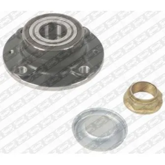 Ступица задняя в сборе L=R CITROEN C5 (ABS) 01>/BERLINGO NTN-SNR R166.31