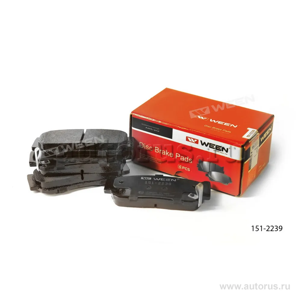 Колодки задние WEEN 151-2239
