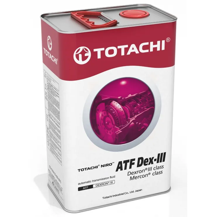 Масло трансмиссионное TOTACHI NIRO ATF DEX III гидрокрекинг 4л