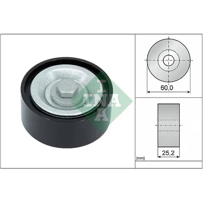 Ролик обводной RENAULT LOGAN I +AC+PS 532071510 INA 532071510