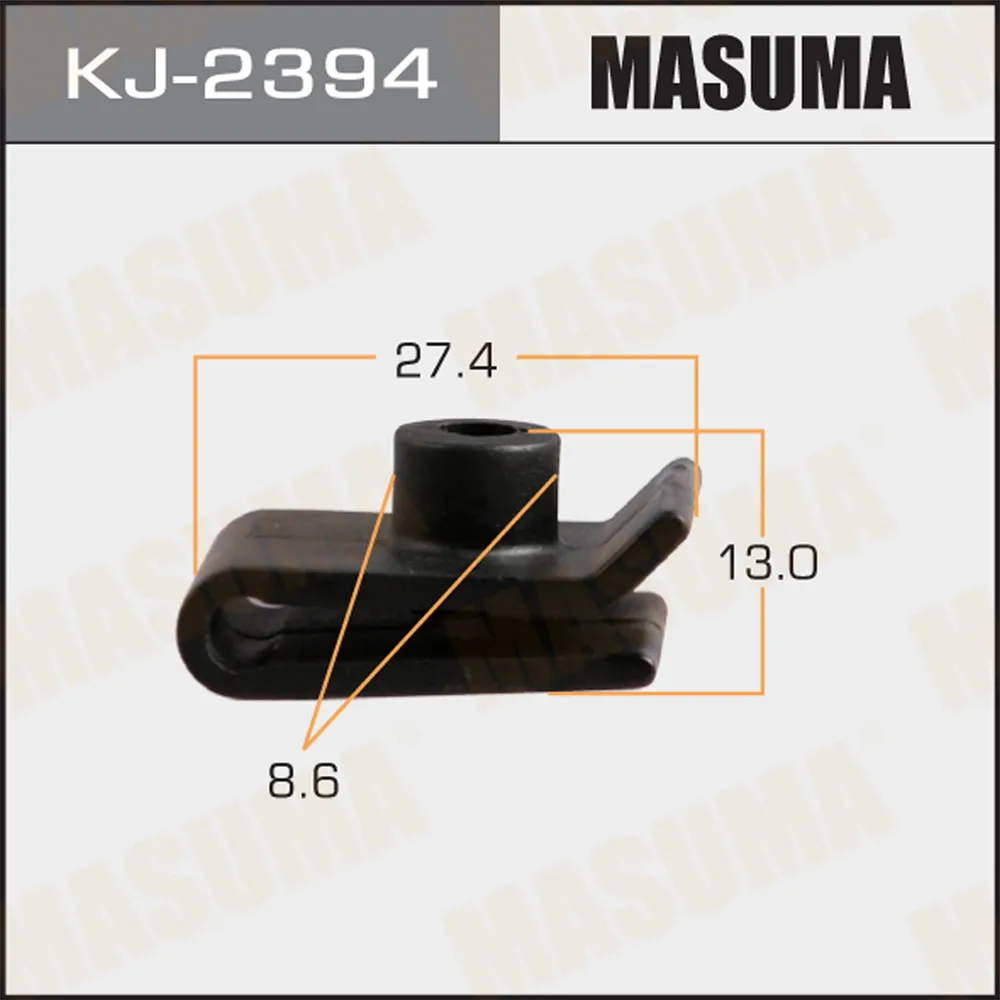 Клипса автомобильная (автокрепеж) [уп.50] MASUMA KJ2394
