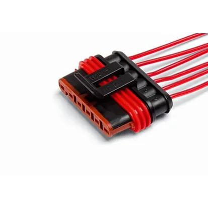 Разъем 282090 (6pin) 6 контактов жгута форсунок для GAZ, UAZ; жгута ЭСУД для GAZ.