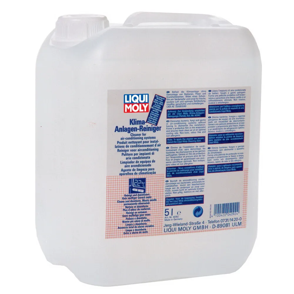 Очиститель кондиционера Klima-Anlagen-Rein. (5л) LIQUI MOLY 4092