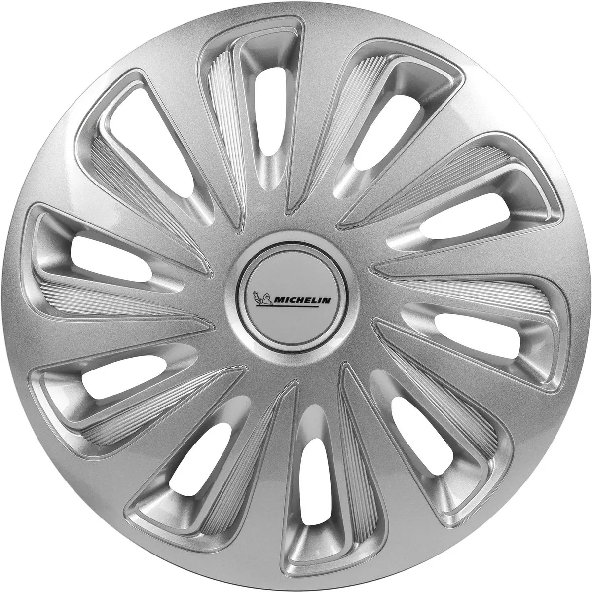 Колпаки колесные MICHELIN 14, Калибр, цвет: серебристый, 4 шт. Michelin 300231 Michelin 300231