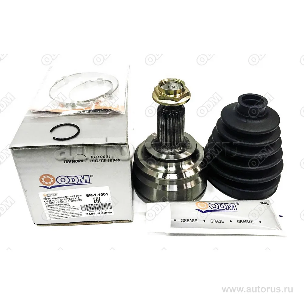 ШРУС наружный (к-кт) BMW X5 (E53) 3.0. 2000-2008 ODM BM11001
