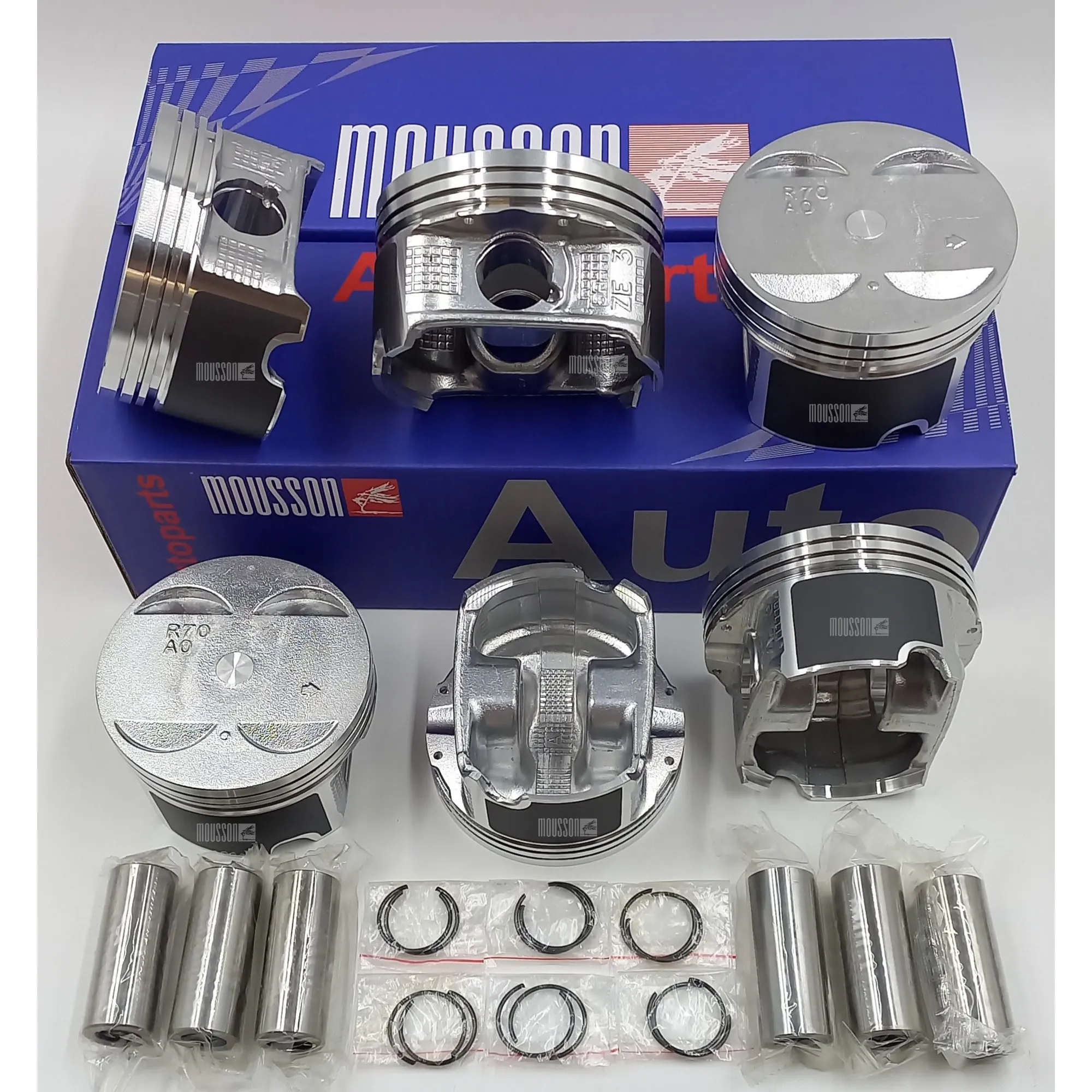 Поршень без колец комплект Honda 3,5L J35A4 на 1 цилиндр MOUSSON SPSJ35A4STD