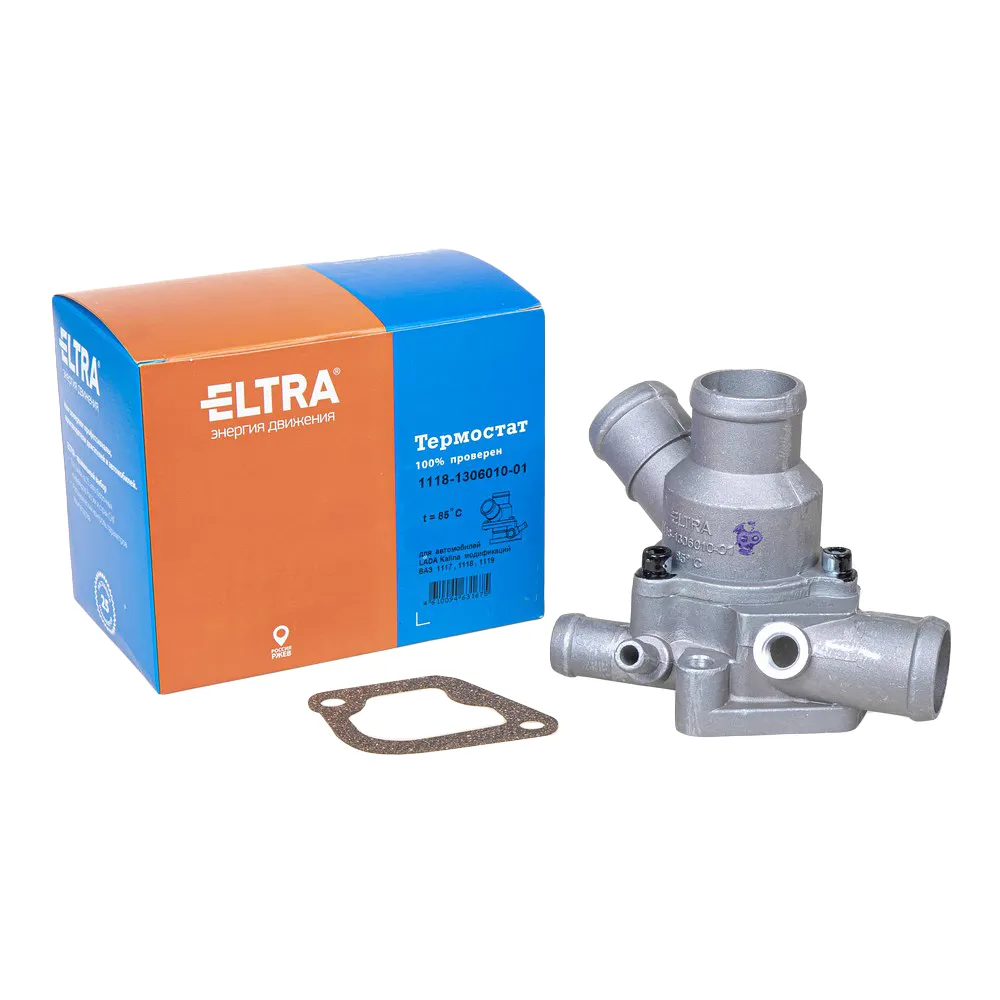Термостат ВАЗ 1118 в сборе Прамо ELTRA 1118.1306010-01