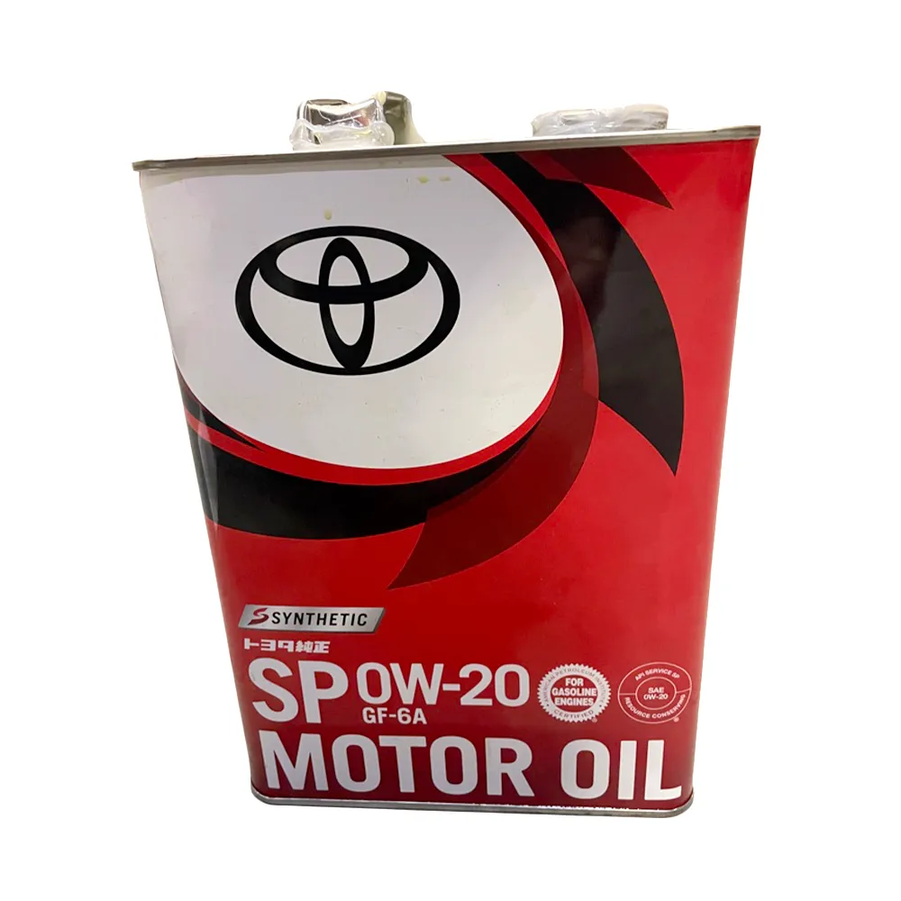 Масло моторное TOYOTA MOTOR OIL SP 0W-20 синтетическое 4 л УЦЕНКА! 08880-13205-N19