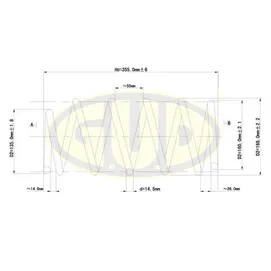 ПРУЖИНА ПЕР Opel Omega 2.5-3.0/2.0D-2.5TD 94-99 G.U.D GCS063443