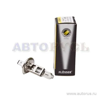 Лампа галогенная 12V H1 55W белый 1 шт. картон FLOSSER Standart 3021