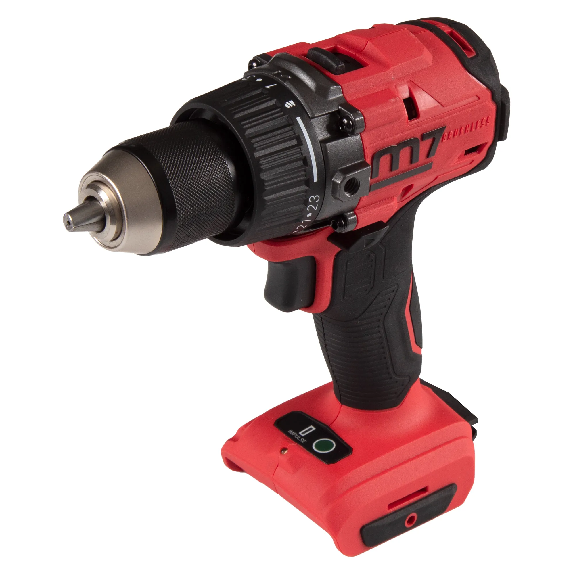 Аккумуляторная дрель-шуруповерт 18 В, импульсная MIGHTY SEVEN DD101