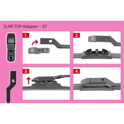 Адаптер д/щеток 2 шт блистер (SLIM TOP) HEYNER