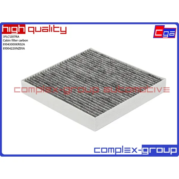 Фильтр салона угольный 8104300XKR02A 8100422XNZ01A CGA 3FLC1207RA